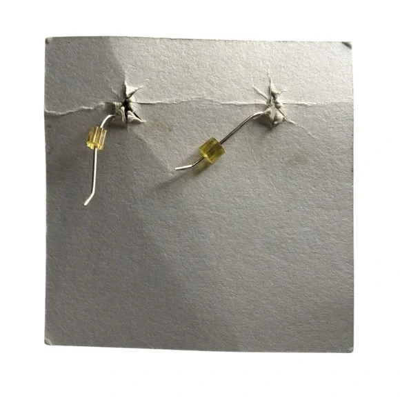 Vintage 1970 Masha Sterling Silver Navajo Kokopelli Dangling Earrings Flute - Picture 7 of 8